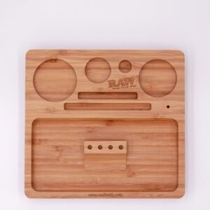 Bandeja RAW Madera Wooden Rolling Tray