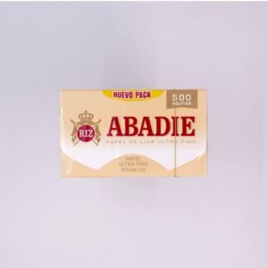 Papel Abadie Ultra Fino 500 Hojitas 1 y 1/4