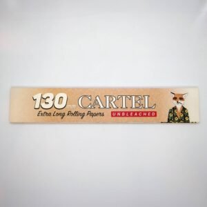 Papel Cartel 130mm Extra Long Rolling Papers Unbleached
