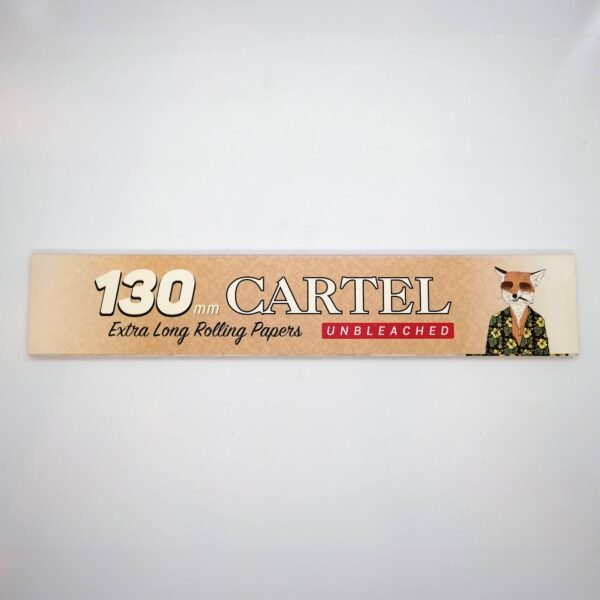 Papel Cartel 130mm Extra Long Rolling Papers Unbleached