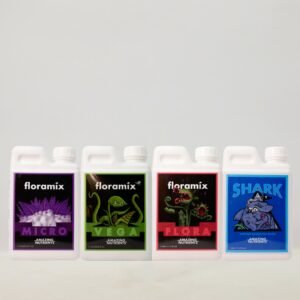 Amazing Nutrients Kit FloraMix - Micro - Vega - Flora + Shark 1lt de Regalo