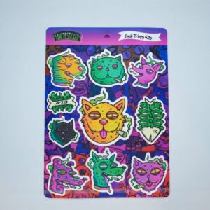 Planeta Sticker - Plancha Trippy 420